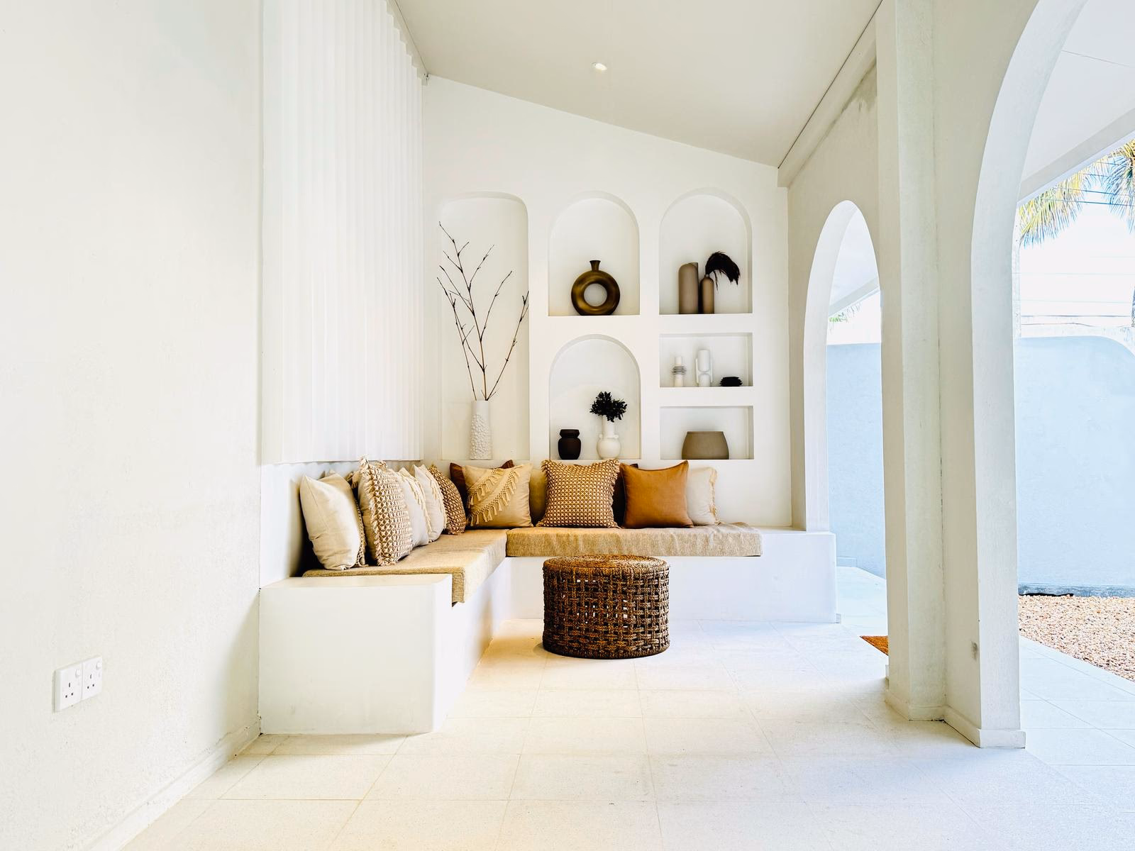 The Suite - Luxurious and spacious open-plan living area.