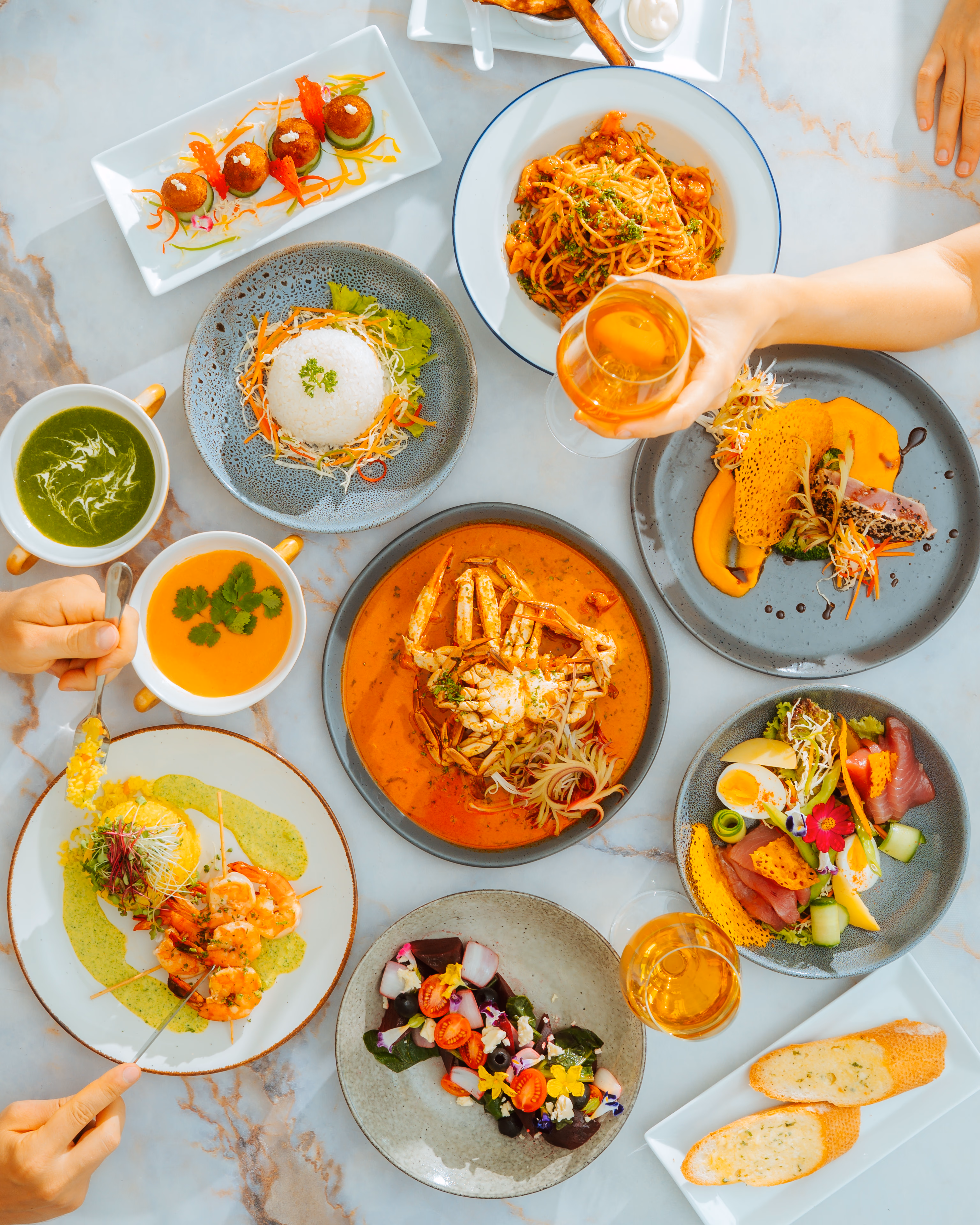 Customised Menu at Ceilao Villas